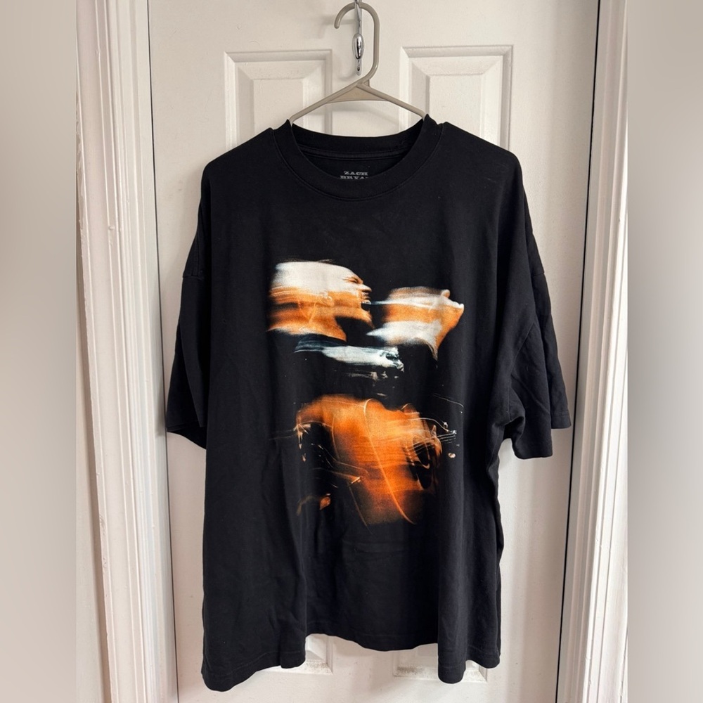 Zach Bryan Quittin Time Tour Tshirt XXL